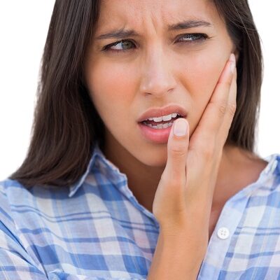 women with toothache problem